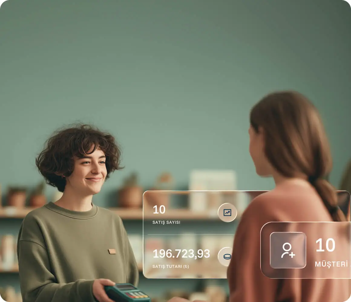 yüz yüze satış görseli